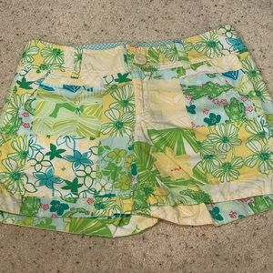 Lilly Pulitzer Yellow and Green Madras Plaid